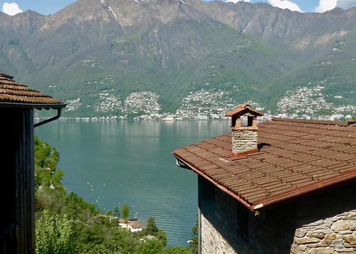 度假居 Rustico In Gambarogno Maggiore Gerra (Locarno)